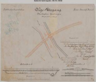 Hennef-Geistingen (Ziegelei Richarz & Comp): Wege-Übergang. Bahnübergang mit Rohdurchlass