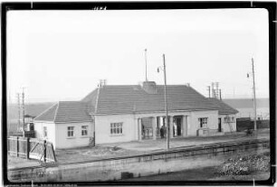 Bau Me 298 Aufenthaltsraum und Raum für Fahrräder, Werkeingang, Westseite