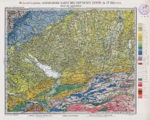 Sect. 26 Augsburg, Geologische Karten von Deutschland in 27 Blättern