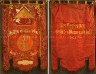 Banner des Deutschen Baugewerksbundes Berlin Norden