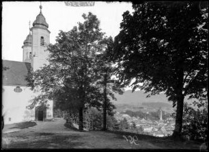 Bad Tölz. Kalvarienberg mit Heilig-Kreuz-Doppelkirche