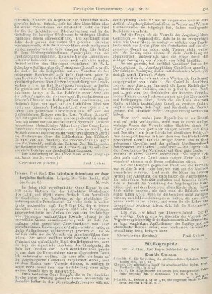 571-572 [Rezension] Thieme, Karl, Eine katholische Beleuchtung der Augsburgischen Konfession