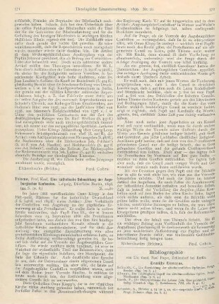 571-572 [Rezension] Thieme, Karl, Eine katholische Beleuchtung der Augsburgischen Konfession