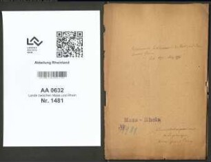 Bittschriften aus Stadt und Kanton Bonn