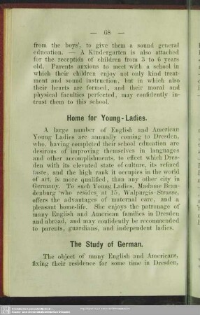 Home for Young-Ladies