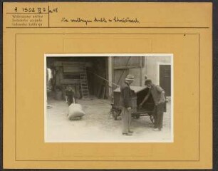 Landwirtschaftsschule in Crostwitz. Unterricht. : Ratarska šula w Chrósćicach. Wučba.