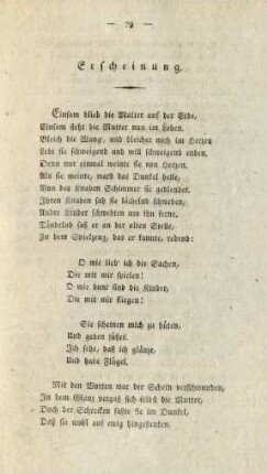 Erscheinung