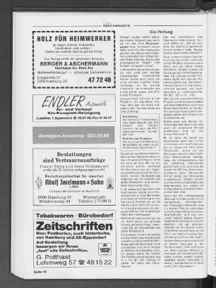 Die Prüfung