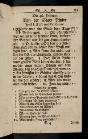 199-203, Die 46. Historie