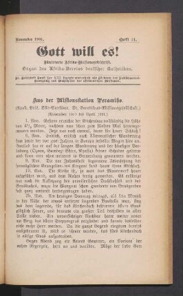 November 1901. Heft 11
