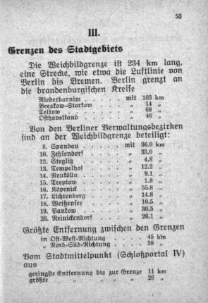 III. Stadtgebiet