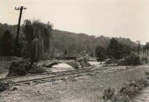 Pirna nach dem verheerenden Hochwasser vom 24. Juli 1957