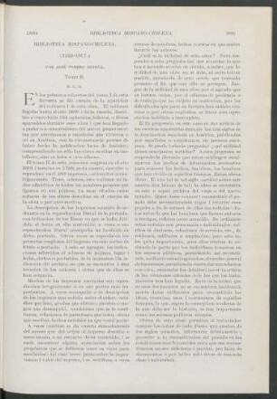 Biblioteca hispano-chilena (1523-1817) - tomo II