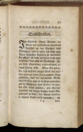 Sendschreiben