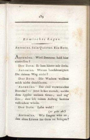 Römisches Lager. - Gefängniss.