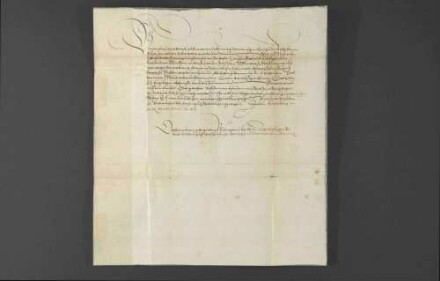 Schriftwechsel bezüglich eines verlorengegangenen Schreibens, welches Herzog Johann Friedrich II. von Sachsen bezüglich des Wormser Kolloquiums an Herzog Christoph von Württemberg und Pfalzgraf Ottheinrich abgesendet hatte.