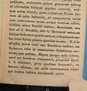 Pindari octavus pythius hymnus