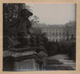 Würzburg, Blick auf die Würzburger Residenz vom Hofgarten
