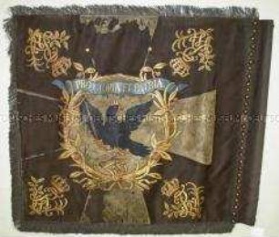 Standarte des 24. Kurmärkischen Landwehr-Kavallerie-Regiments aus der Zeit Friedrich Wilhelms III.