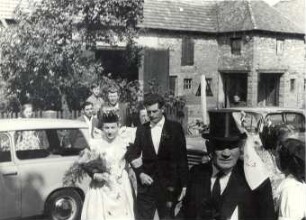 Hochzeit in Radibor : Gesellschaftliche Volkskultur - Sitten im Laufe des menschlichen Lebens - Hochzeit. Ort: Radwor / Radibor. Hochzeit.