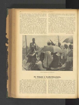 Die Viehzucht von Deutsch-Südwestafrika.