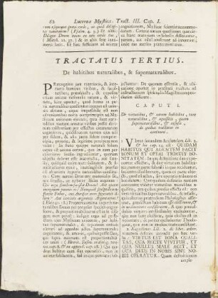 Tractatus Tertius.