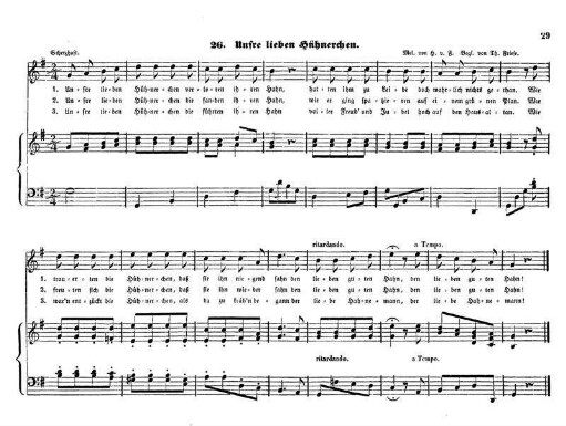 Unsre lieben Hühnerchen