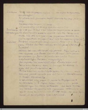 [Texte aus dem Nachlass] - [Handschrift] - Swinburne konnte nicht von grossem einfluss sein (Notizen zu Literatur und Kunst)- StGA-George I,1910 : [NLB, S. 79-83]