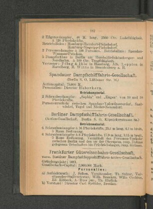Berliner Dampfschifffahrts-Gesellschaft.
