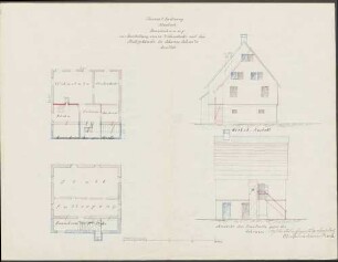 Schaile, Johannes, Bauer Aufstockung des Stallgebäudes zur Wohnung