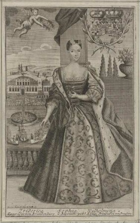 Bildnis der Markgräfin Friederike Sophie Wilhelmine von Brandenburg-Bayreuth