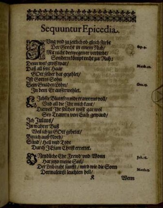 Sequuntur Epicedia.