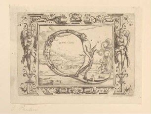 Buchstabe Q - Quinto Curtio (Paolini, Groteskes Alphabet)