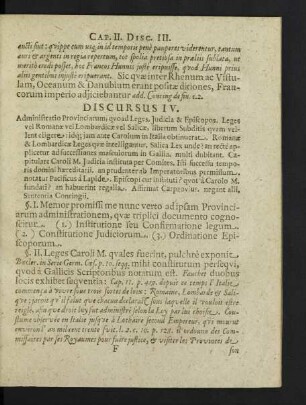 Discursus IV.