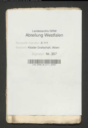 Kloster G. ./. von Fürstenberg wegen der Erbvogtei: Protest des Abts gegen den verweigerten Lehnsempfang