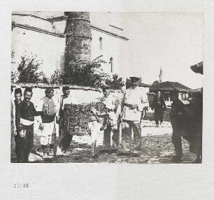 Türkische Straßenhändler in Uesküb