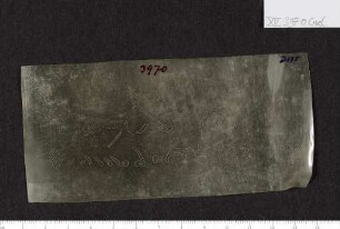 CIL XV 3970 δ, Gelatinefolie