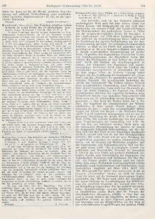 615 [Rezension] Meinecke, Friedrich, Das Zeitalter der deutschen Erhebung (1795-1815). 3. Aufl