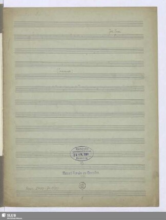Sonatas - Mus.2479-P-500 : fl, vl, bc : GotZ deest