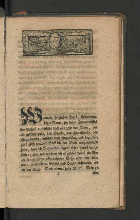[Einige Beyträge zum ersten Theile der Charakteristick der Bibel.]
