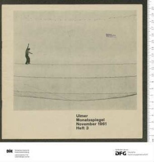 Programm 3. Monatsabschnitt 1961/1962