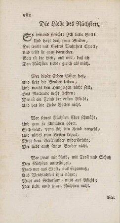 Die Liebe des Nächsten