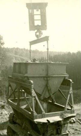Dammbau, 1941-1942