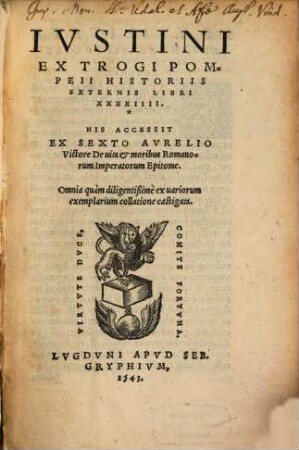 Ex Trogo Pompeio Historia