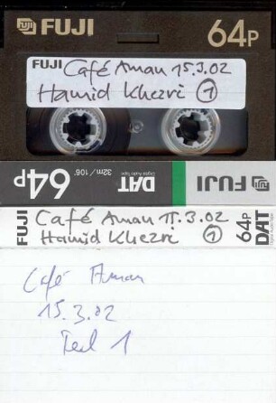Café Aman 15.3.02 - Hamid Khezvi Teil 1