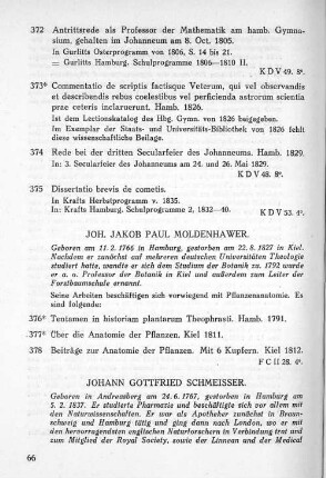 Johann Gottfried Schmeisser.