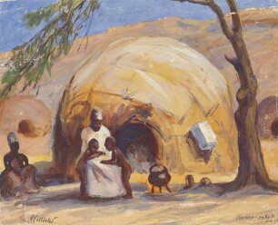 Hereropontok. Deutsch-Südwestafrika