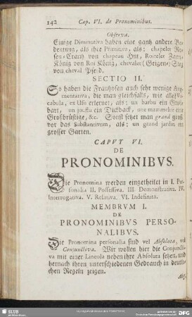 Caput VI. De Pronominibus