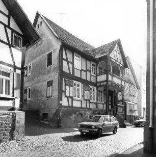 Fachwerkwohnhaus; Ortenberg, Mittelstraße 5