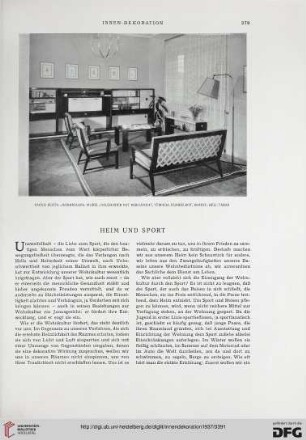 48: Heim und Sport